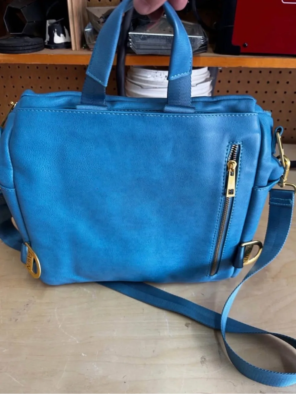 NWOT Fawn Design Baby Bag